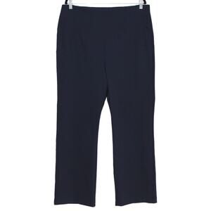 Rachel Zoe Navy Blue Flare Trousers Ankle Length Size 16